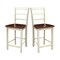 International Concepts Madrid Counter Height Stool, 24" Seat Height, Antiqued Almond/Espresso S12-402 - alternate 2